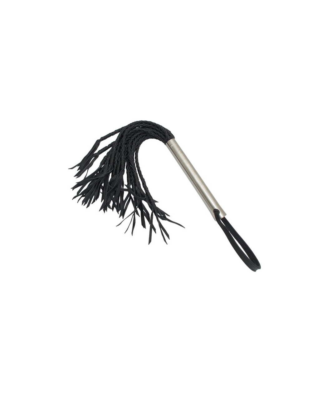 Mister B Iron Whips black leather flogger